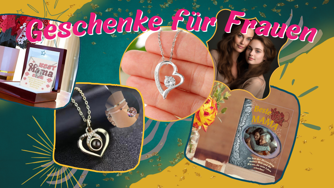 kollektion-tafel-für-frauen-mit-personalisiertem-schmuck-und-acrylaufsteller-als-fotogeschenk