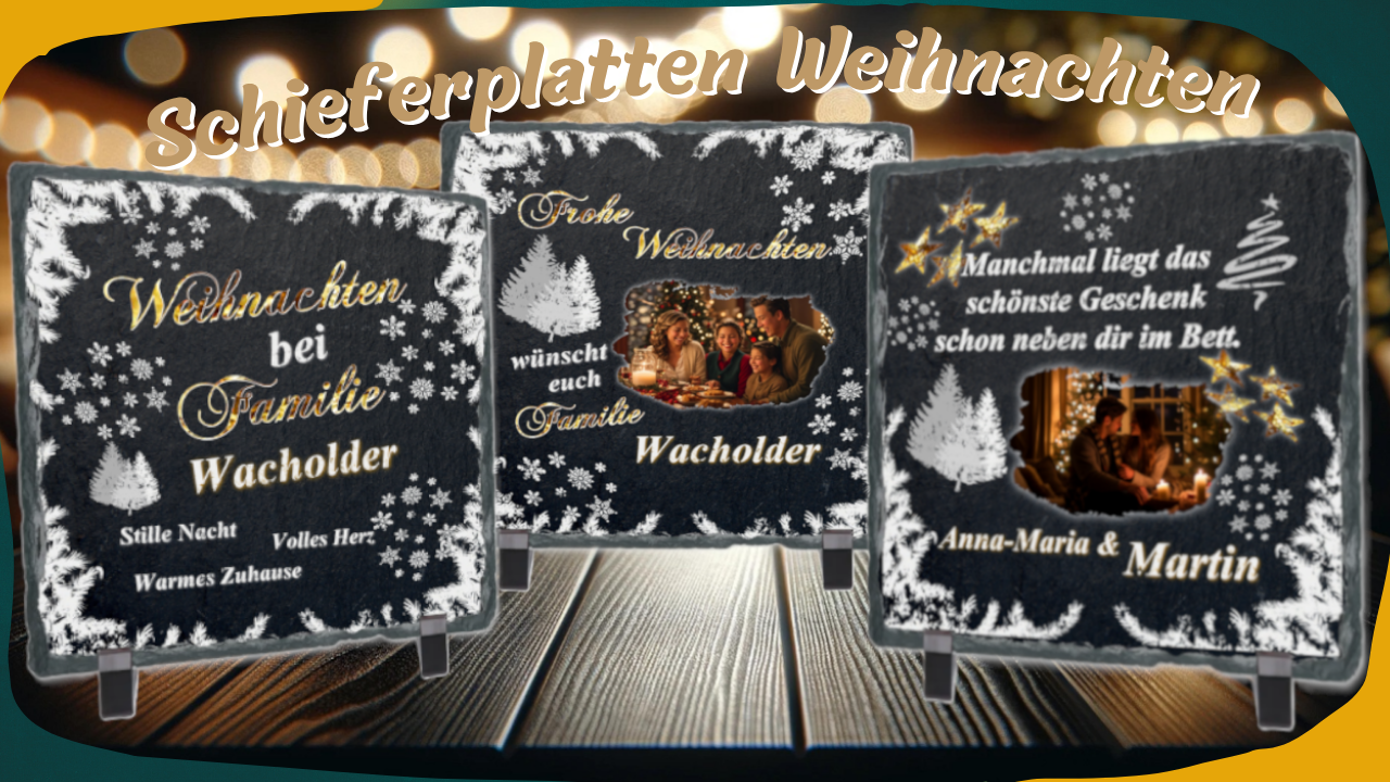 zusammenstellung-schieferplatten-15x15cm-für weihnachten-kreativ-und-persönlich-mit-fotos-und-text