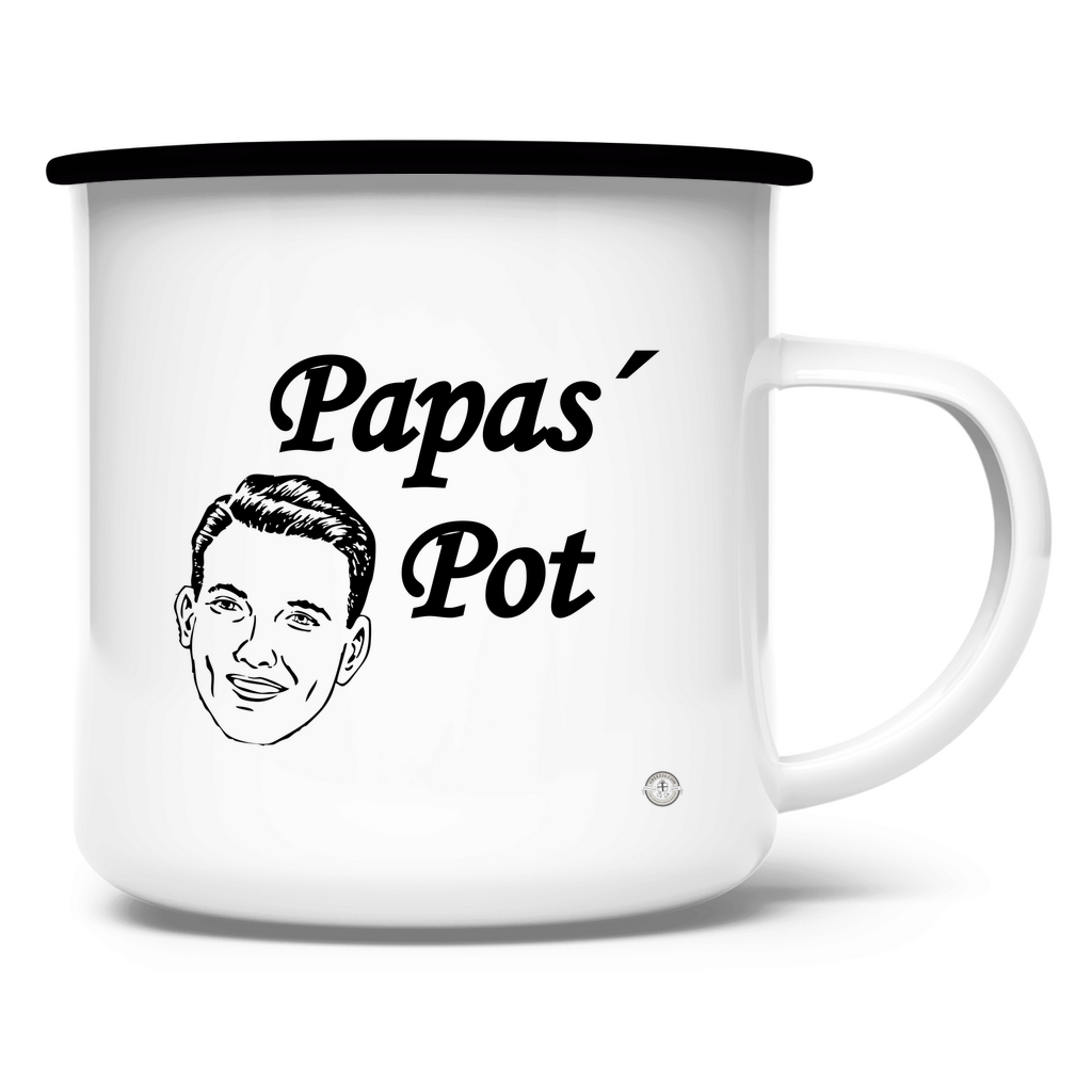 Papa’s Pot – Die Emaille-Tasse für echte Kerle - Greez24