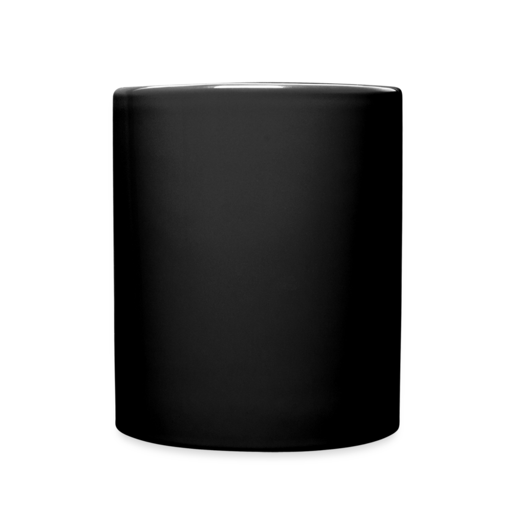 Tasse schwarz "Volltreffer" - Schwarz
