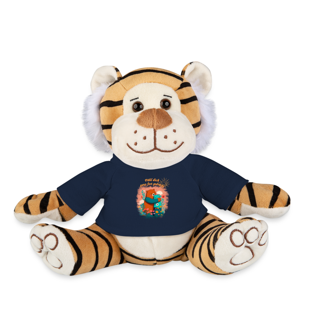 Kuschel-Tiger "Fühl dich gedrückt" - French Navy