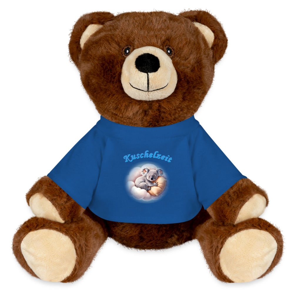 Kuschel-Bär "Kuschelzeit" - Königsblau