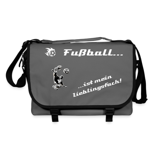 Umhängetasche - Graphit/Schwarz