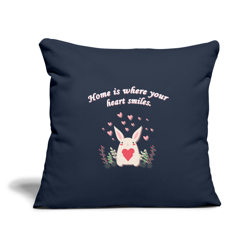 Sofakissen mit Füllung 44 x 44 cm - Navy