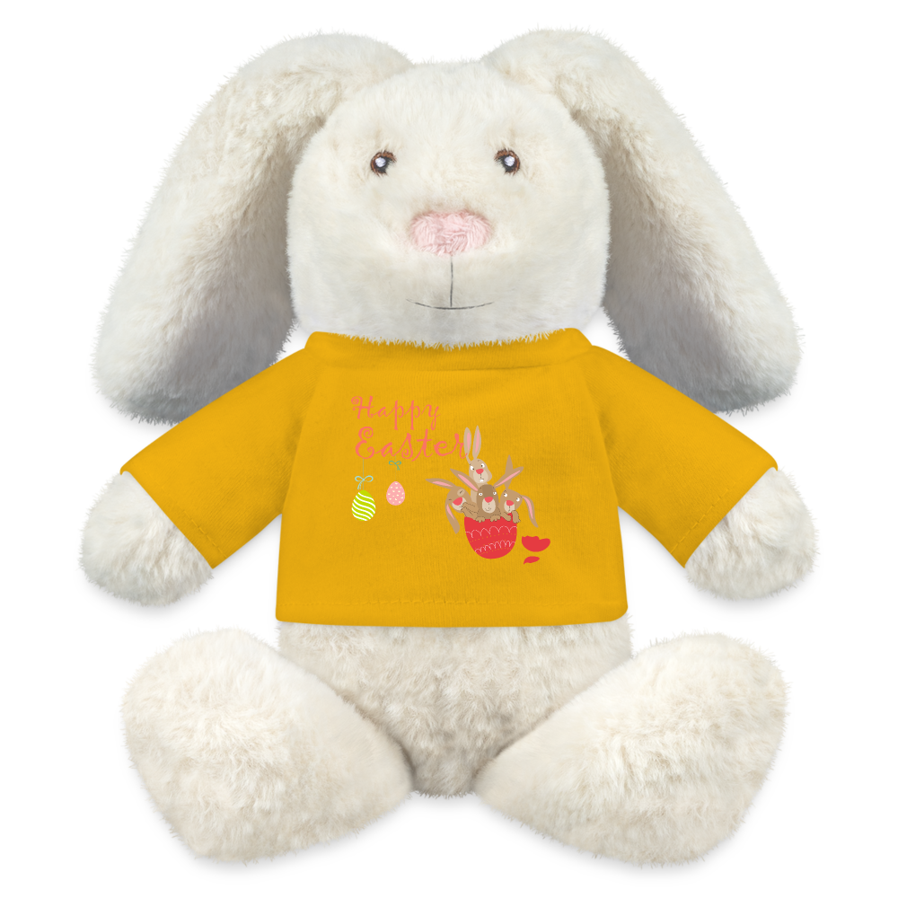 Osterhase "Hasen im Ei" - Sonnengelb