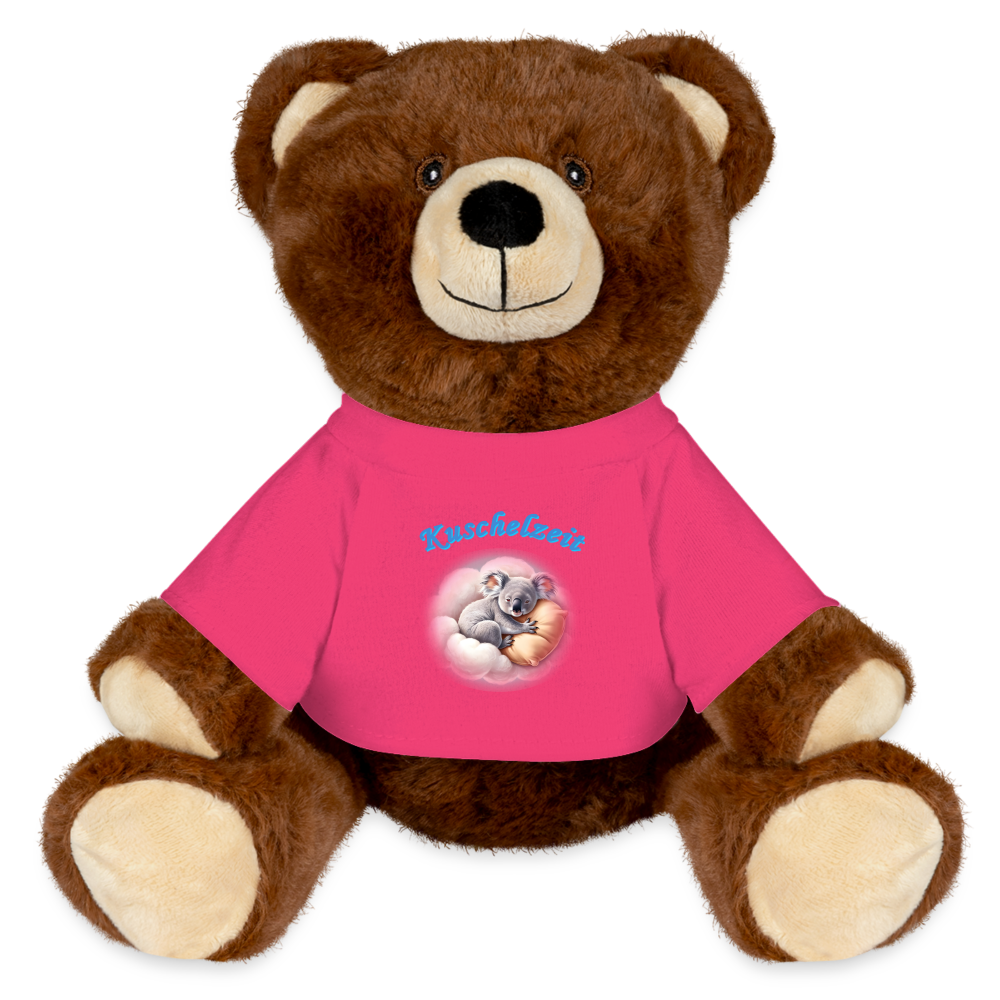 Kuschel-Bär "Kuschelzeit" - Pink