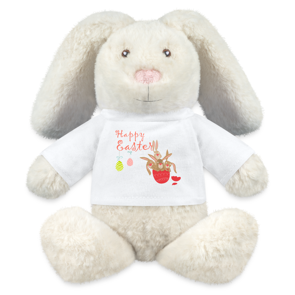 Osterhase "Hasen im Ei" - Weiß