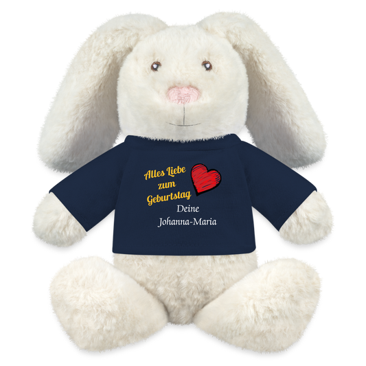 Kuscheltier Hase "Geburtstag" - French Navy