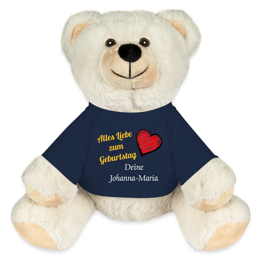 Kuscheltier Eisbär "Geburtstag" - French Navy
