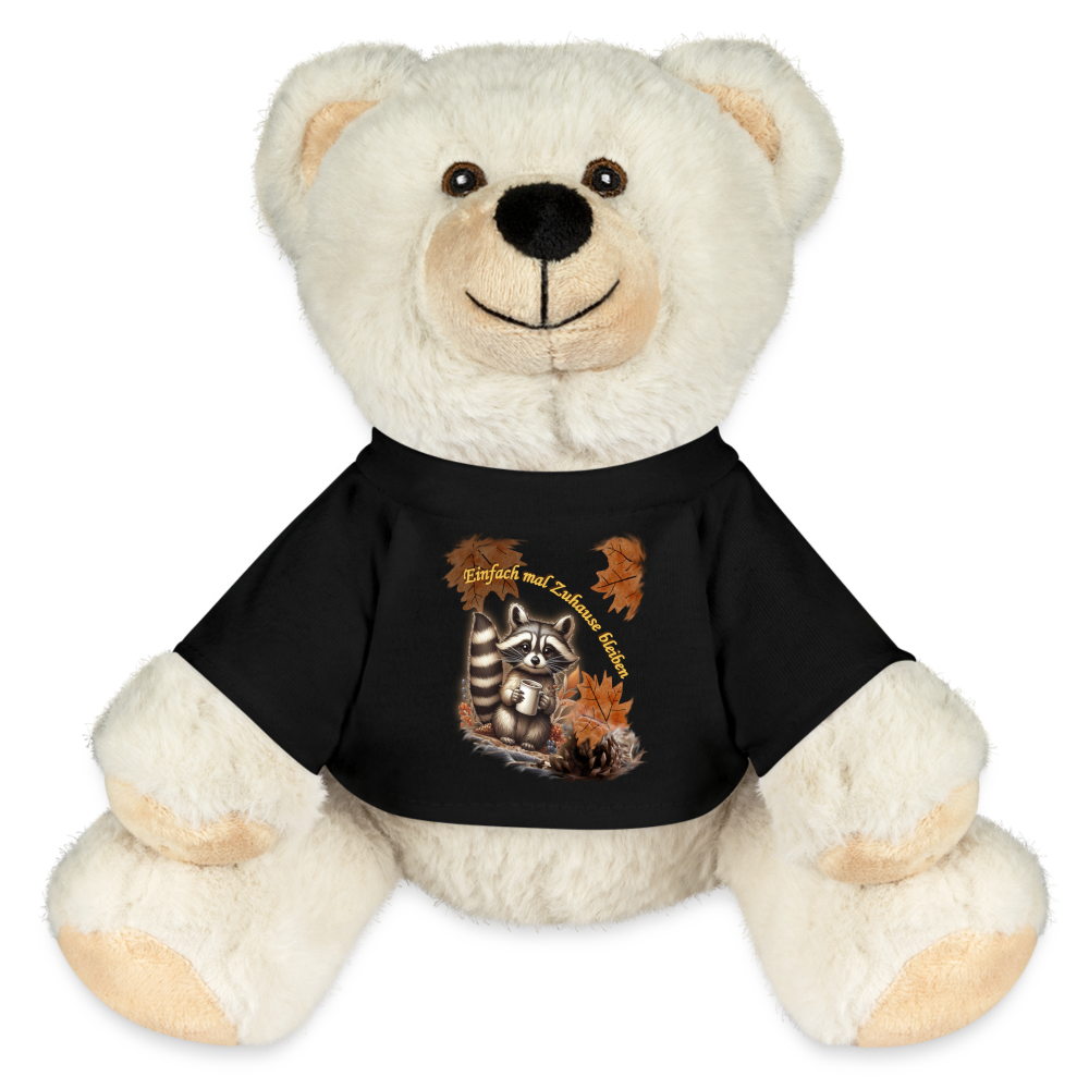 Kuschel-Eisbär "Waschbär" - Schwarz
