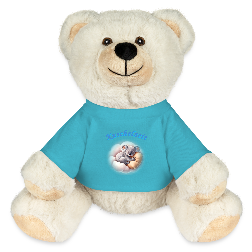 Kuschel-Eisbär "Kuschelzeit" - Atollblau