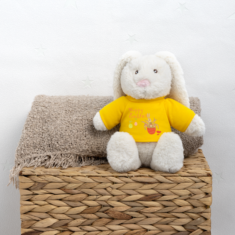 Osterhase "Hasen im Ei" - Sonnengelb