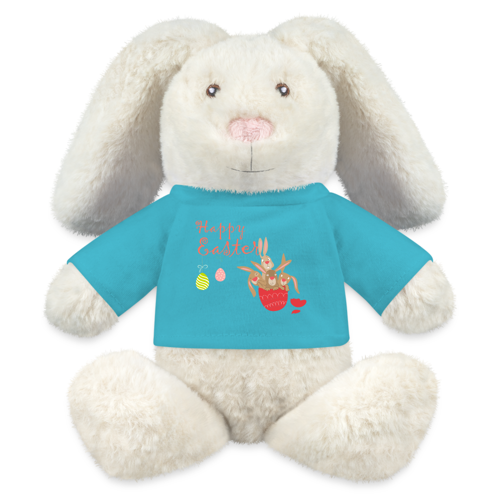 Osterhase "Hasen im Ei" - Atollblau