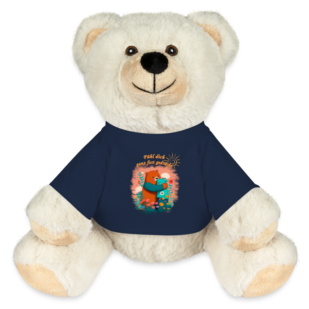 Kuschel-Eisbär "Fühl dich gedrückt" - French Navy