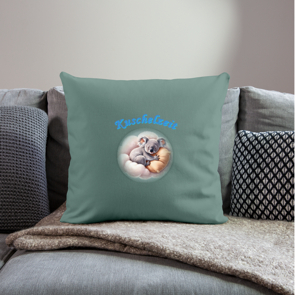 Sofakissen mit Füllung 44 x 44 cm - Tanngrün