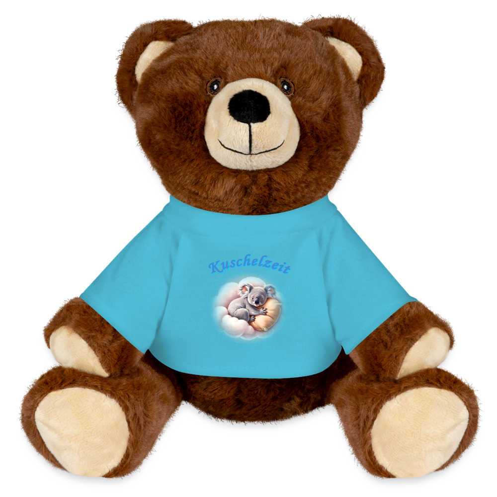 Kuschel-Bär "Kuschelzeit" - Atollblau