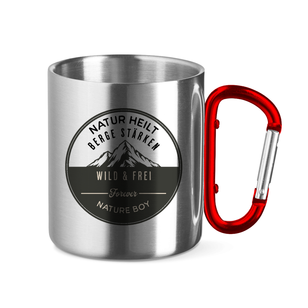 Edelstahltasse für Naturliebhaber "Nature Boy" - Greez24