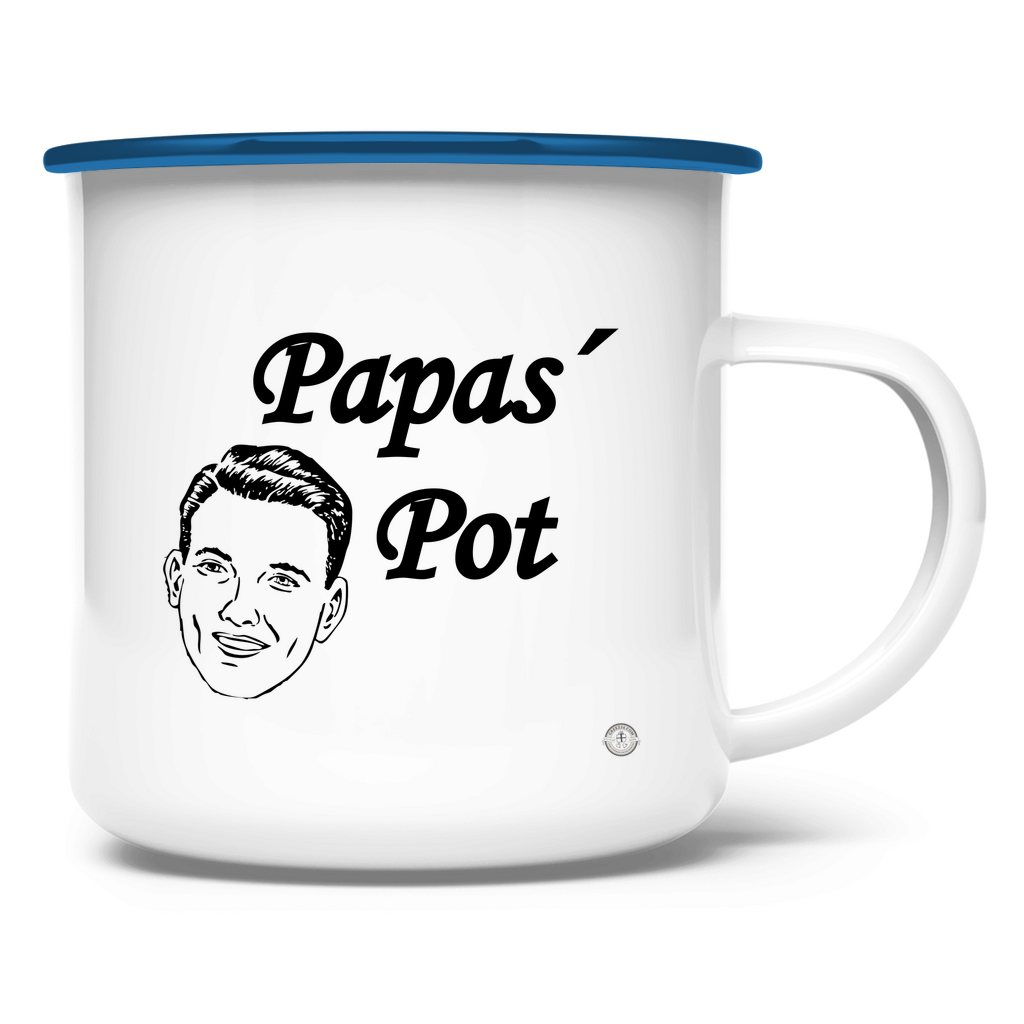 Papa’s Pot – Die Emaille-Tasse für echte Kerle - Greez24