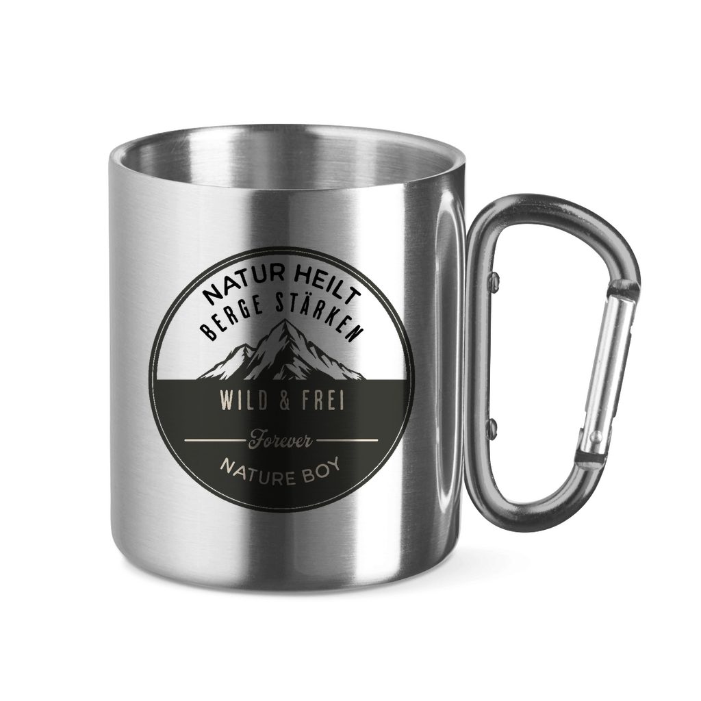 Edelstahltasse für Naturliebhaber "Nature Boy" - Greez24