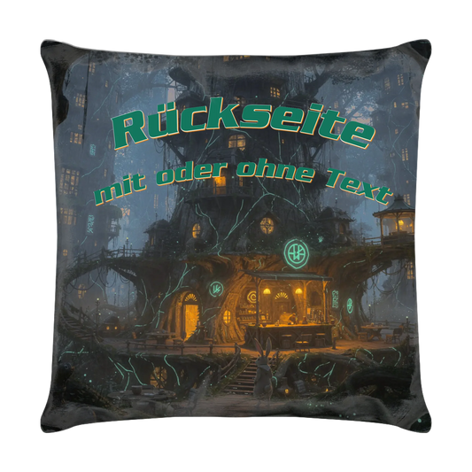 osterkissen-40x40-hasen-paar-rueckseite-mit-futuristischem-wald-optional-mit-eigenem-text