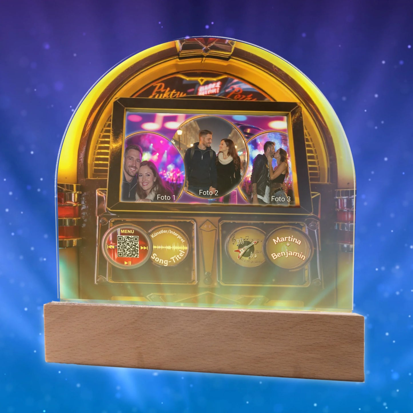 musik-bild-geschenk-personalisiertes-led-licht-bilderrahmen-jukebox-mit-drei-fotos