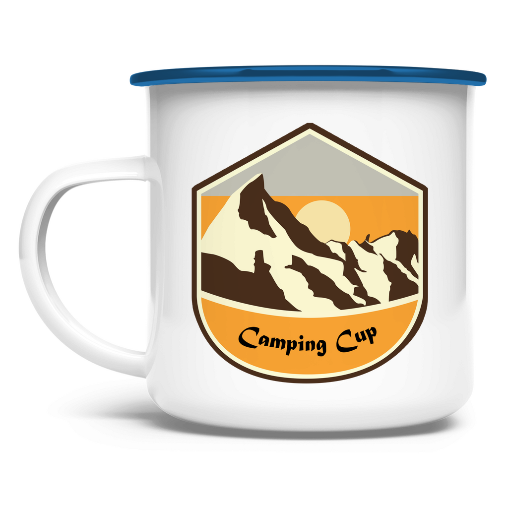 Emaille Tasse "Camping Cup" - Greez24