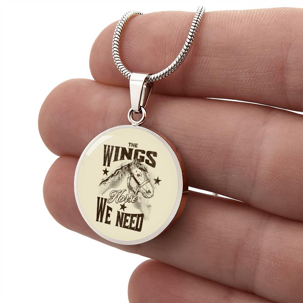 Halskette "Horse - Wings" - Greez24