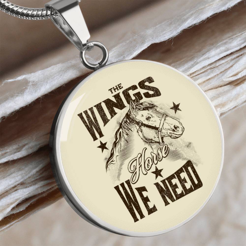 Halskette "Horse - Wings" - Greez24