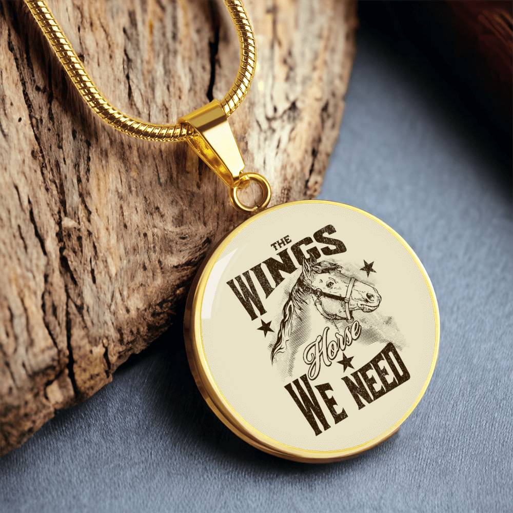 Halskette "Horse - Wings" - Greez24