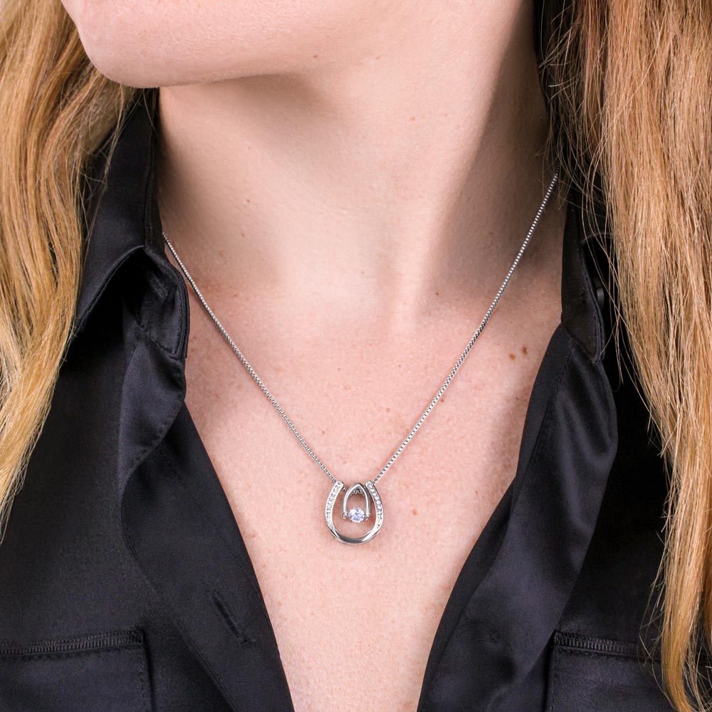Halskette zum Jahreswechsel 14k Weißgold-Finish - Greez24
