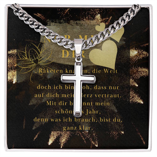 Halskette zum Jahreswechsel "Nur mit dir" - Greez24