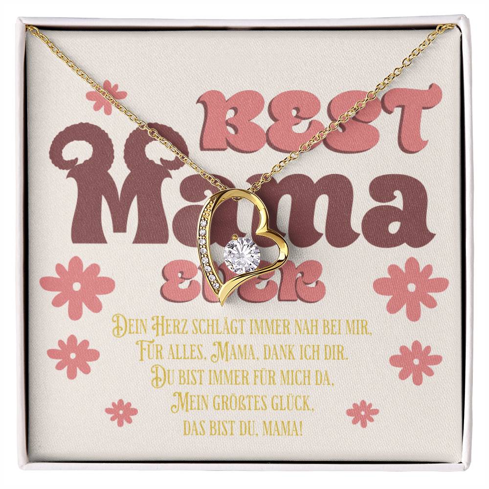 Edle Halskette & Blumenstrauß – Geschenk für Muttertag - Greez24