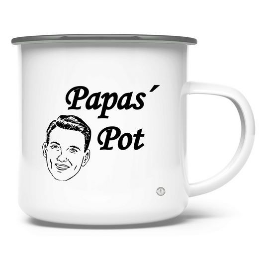 Papa’s Pot – Die Emaille-Tasse für echte Kerle - Greez24