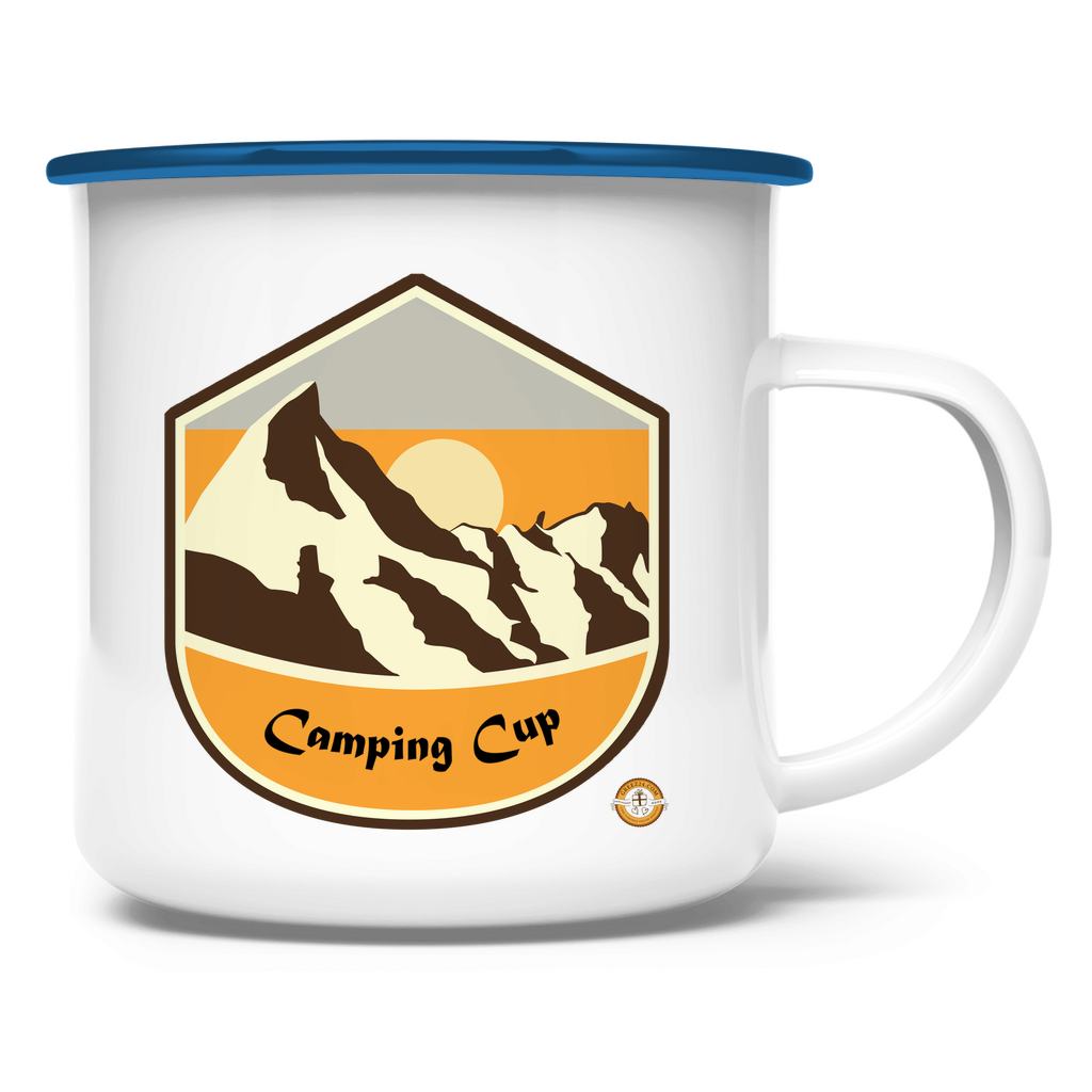 Emaille Tasse "Camping Cup" - Greez24