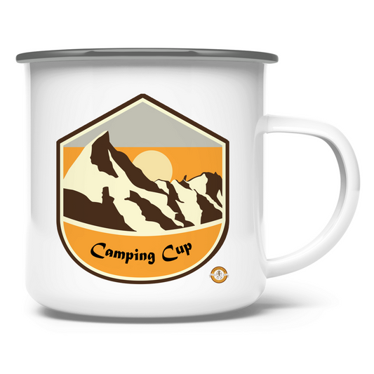 Emaille Tasse "Camping Cup" - Greez24