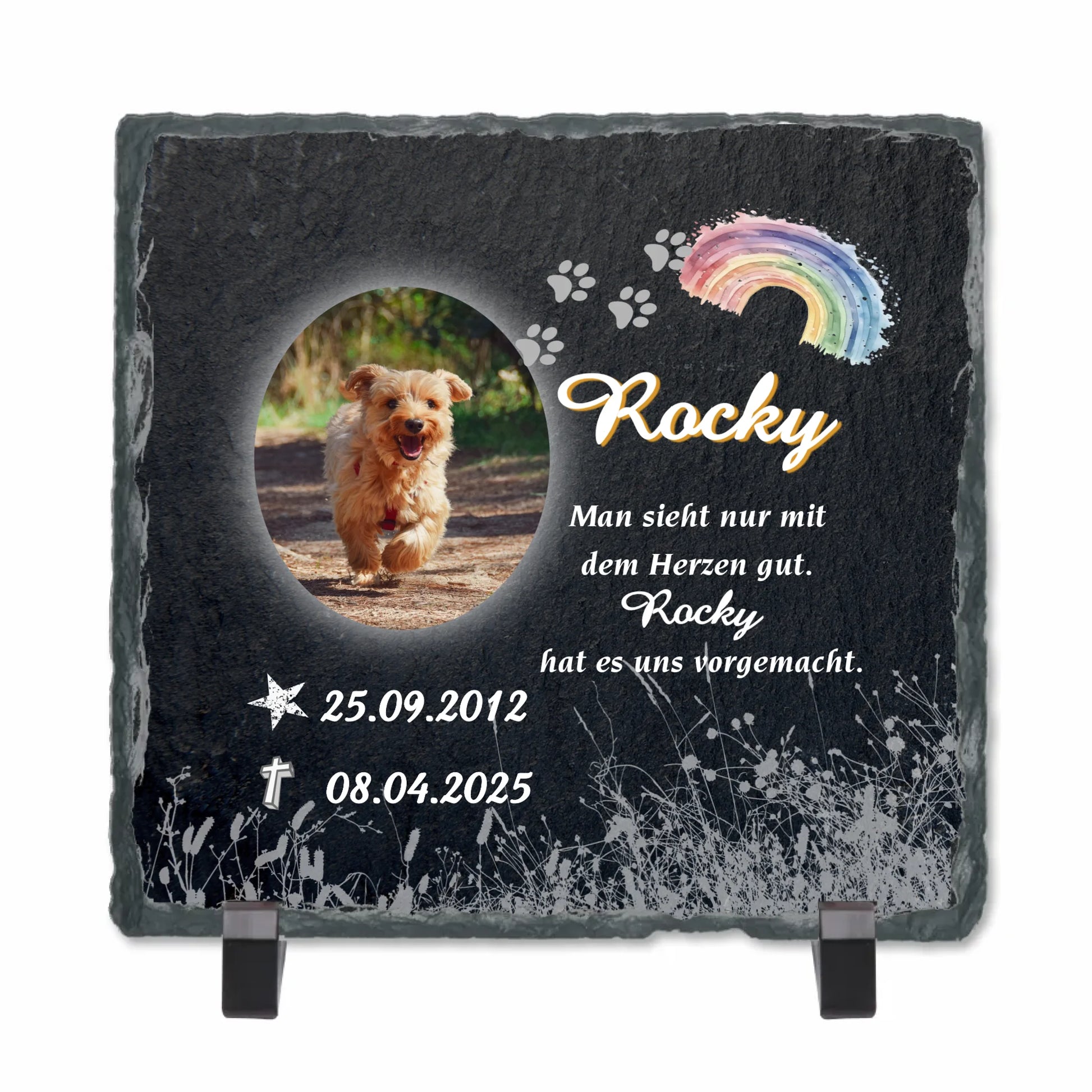 gedenktafel-für-verstorbenen-hund-aus-schiefer-mit-foto-name-und-zitat