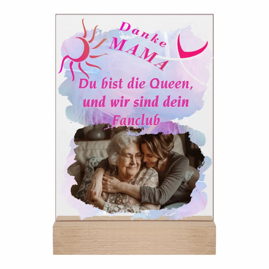 acrylaufsteller-mit-holzsockel-und-foto-von-mutter-und-tochter