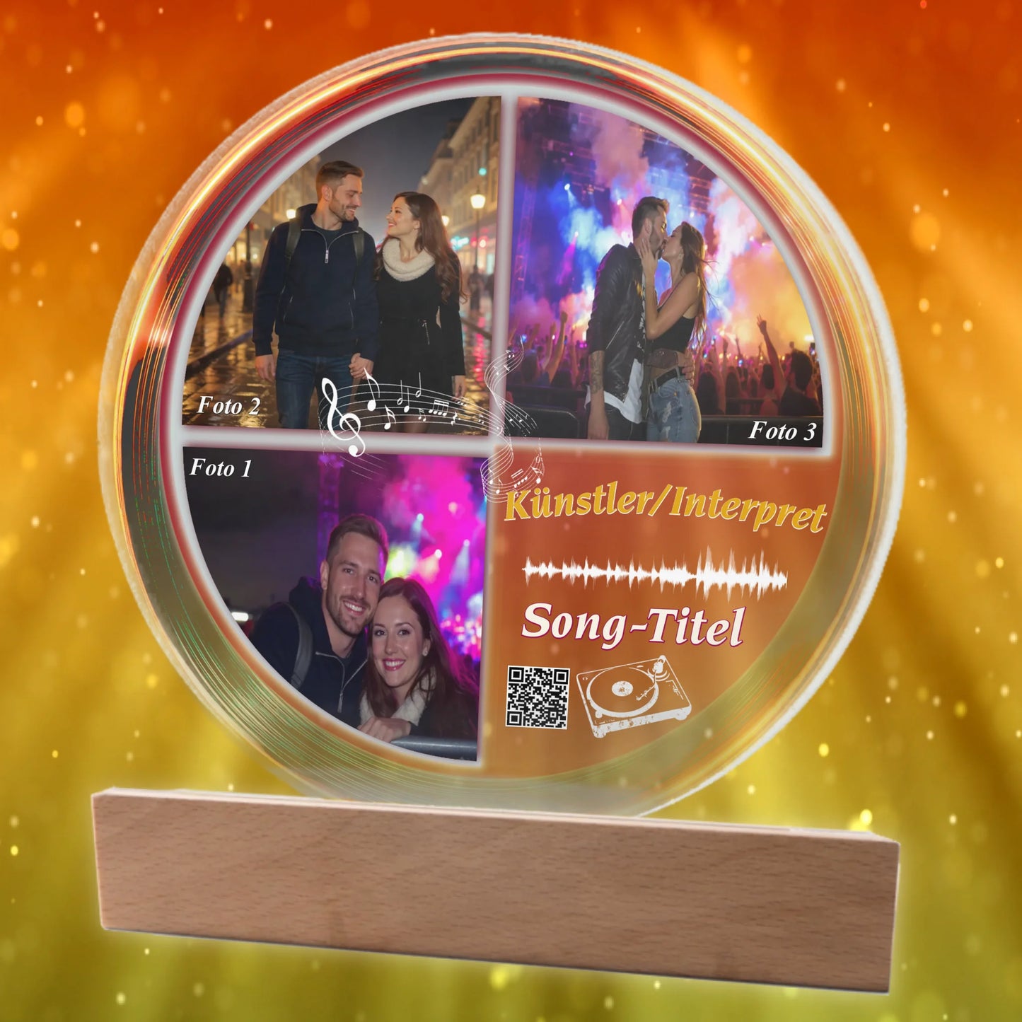 spotify-glas-bild-mit-licht-personalisierter-spotify-bilderrahmen-fuer-collage-mit-3-bildern