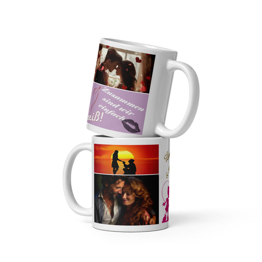 Personalisierte Panorama-Tasse für deine Freundin - Greez24