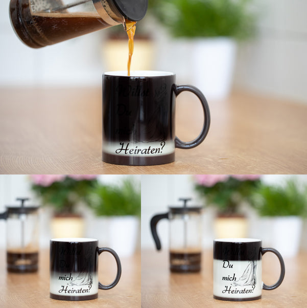 Zaubertasse "Unicorn Birthday" - Greez24