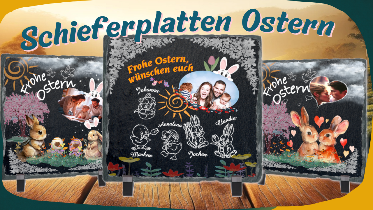 zusammenstellung-schieferplatten-15x15cm-personalisierte-ostergeschenke-mit-foto-und-text