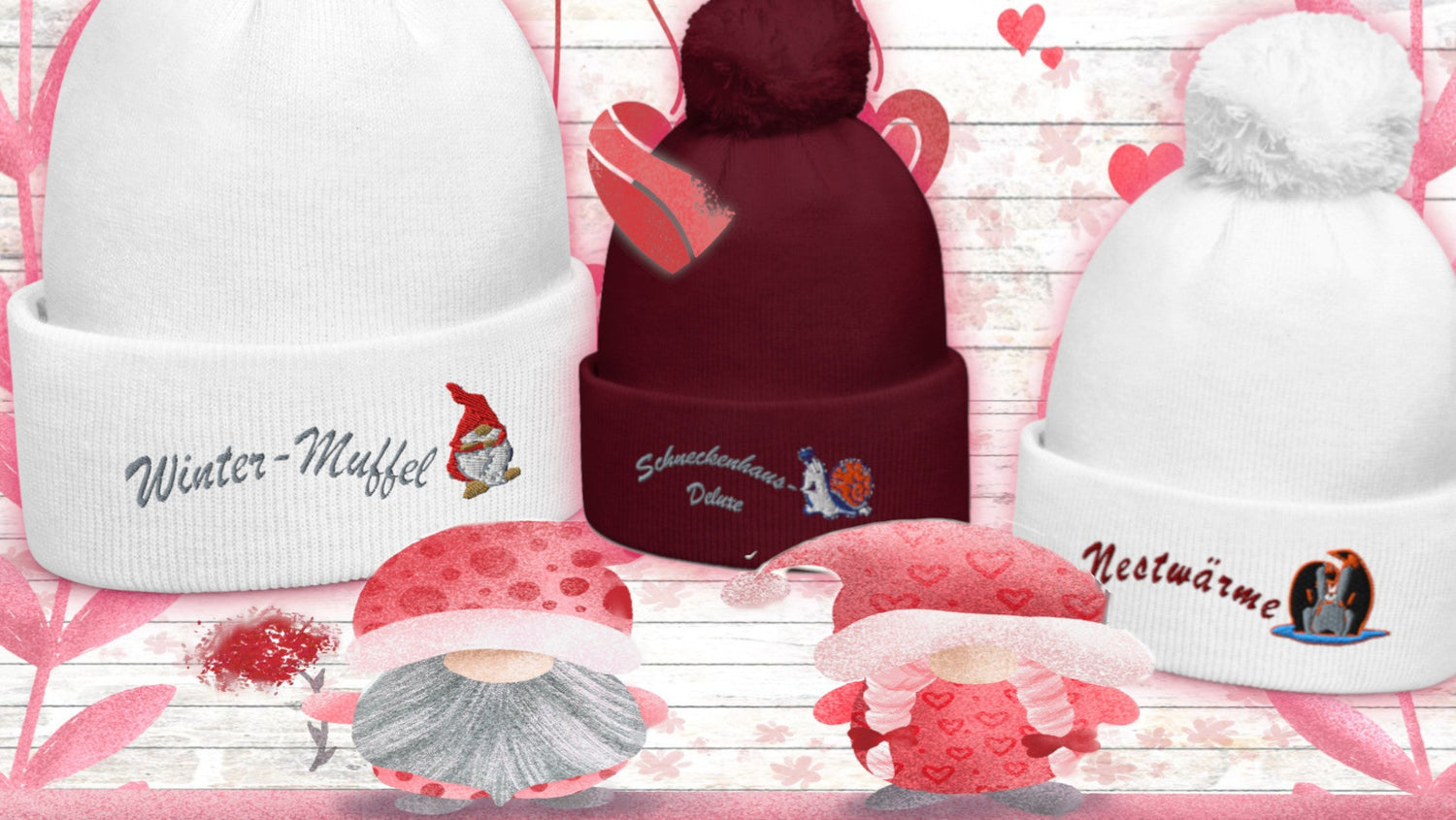 Witzige Strickmützen mit Bommel – stylisch, warm und einzigartig