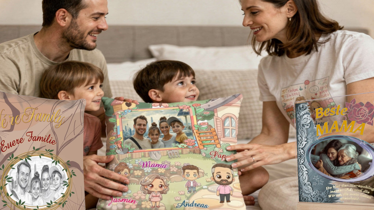 Muttertagsgeschenke mit Foto und Text