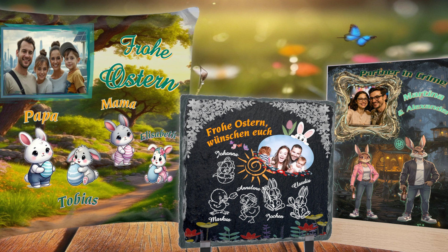 personalisierbare-ostergeschenke-wie-spardosen-dekokissen-schieferplatten-und-bunte-acrylaufsteller