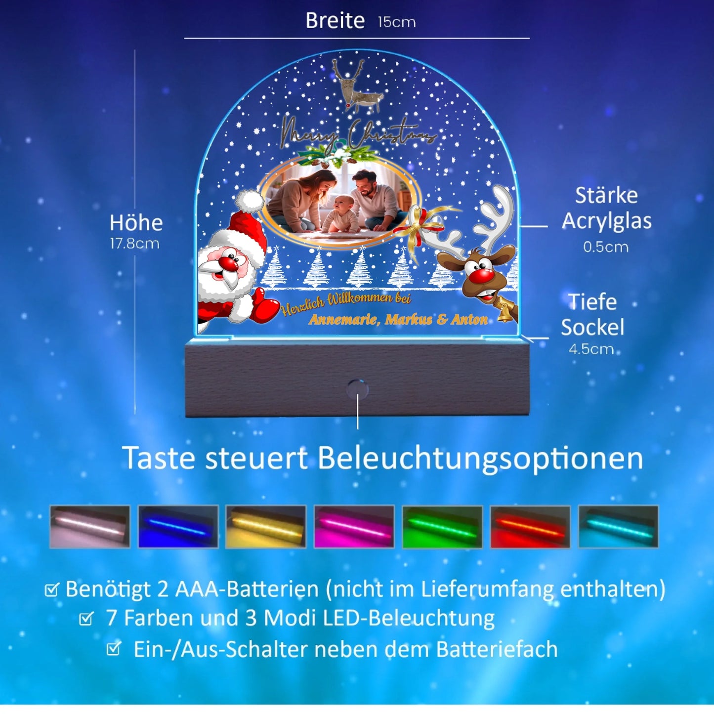 led-lampe-weihnachten-produkt-infografik-7-farbiges-licht-mit-batteriebetrieb-2-aaa-batterien
