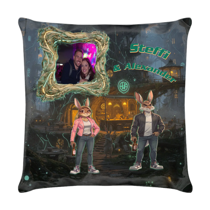osterkissen-40x40-personalisiertes-hasen-paar-mit-namen-und-foto-vorderseite