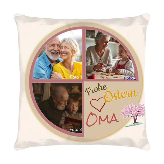 osterkissen-40x40-collage-fotogeschenk-für-oma-vorderseite