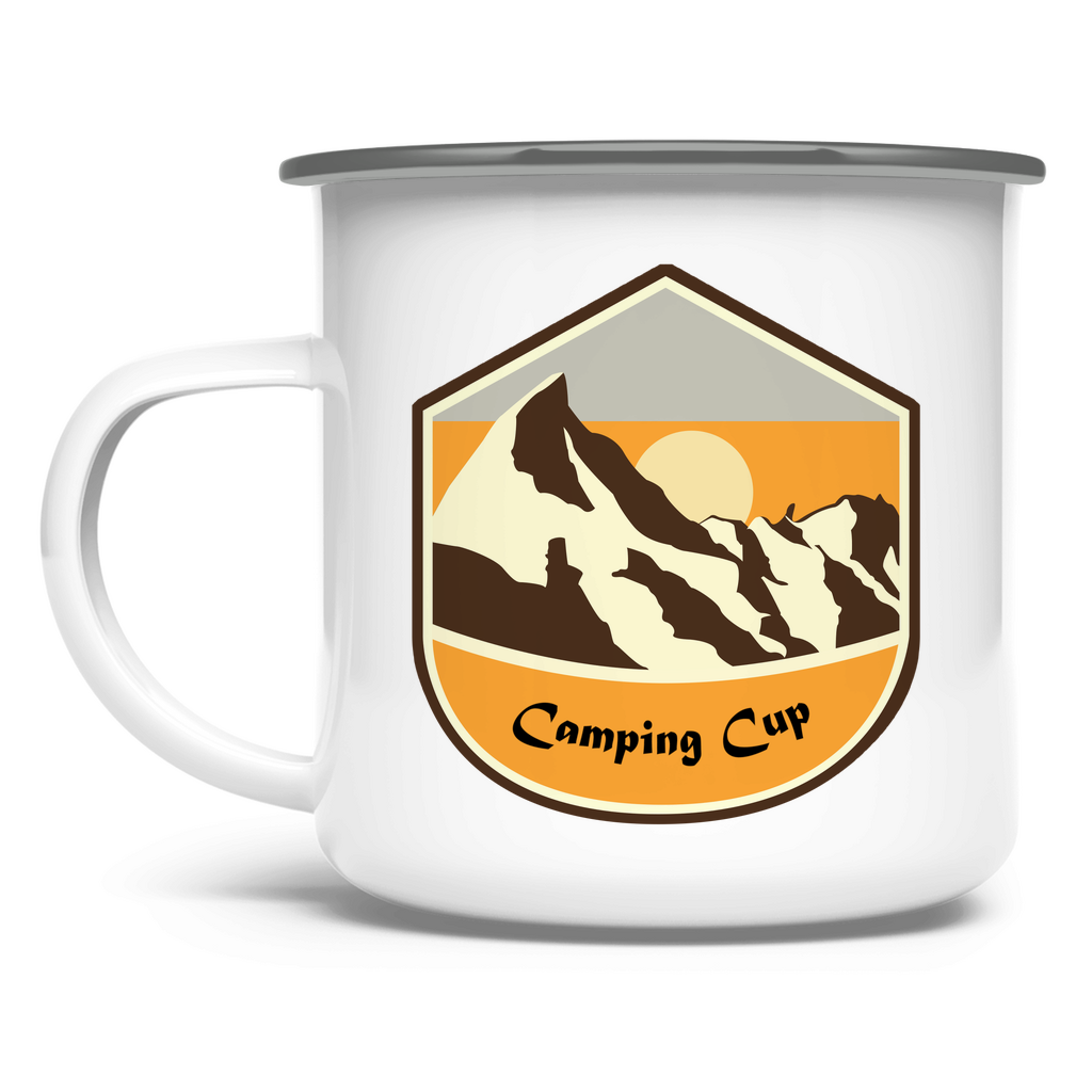 Emaille Tasse "Camping Cup"