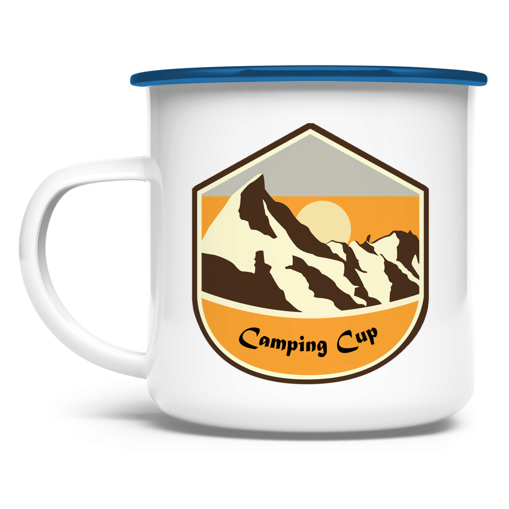 Emaille Tasse "Camping Cup"