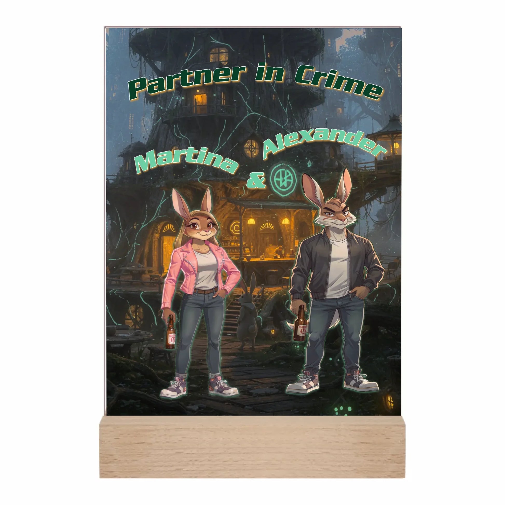 acryl-aufsteller-personalisiert-mit-namen-über-coolen-hasen-in-lederjacke